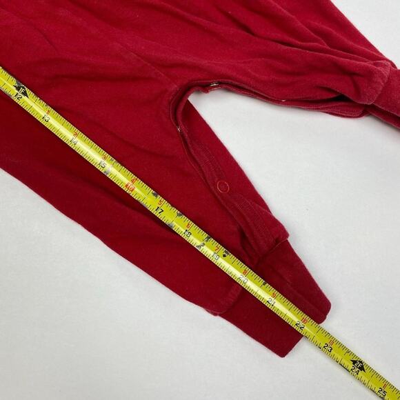 Vintage OshKosh B'gosh Boys Red Coverall 9 Months - Picture 9 of 11
